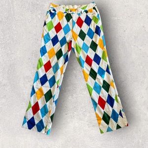 Clowncore golf pants